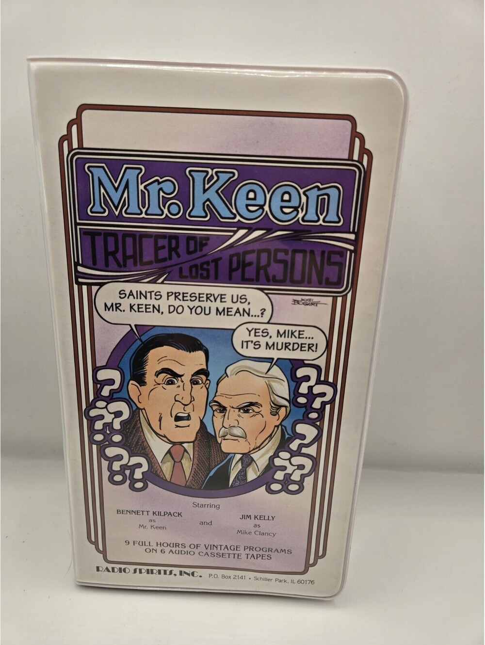 MR. Keen Tracer Of Lost Persons - Radio Spirits Cassette Tapes- 6 Tapes 18 EP